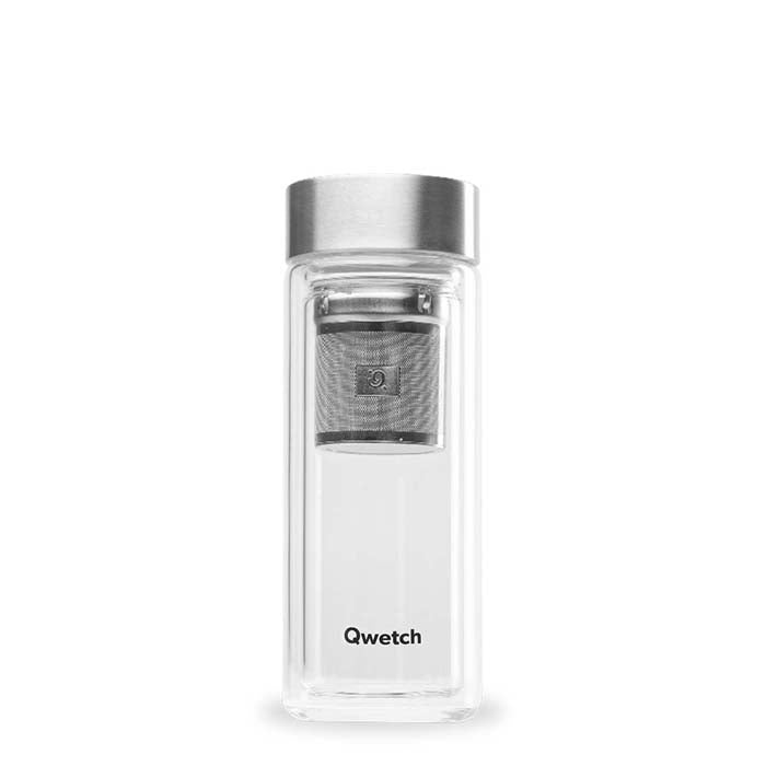 Double Walled Glass Infuse Flask - 320ml