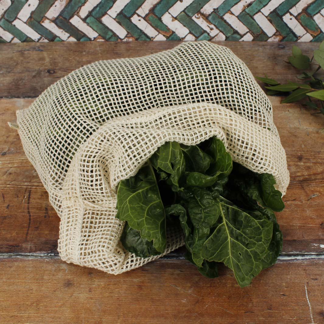 Recycled Cotton Mesh Produce Bag