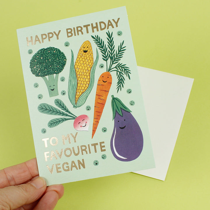 Favourite Vegan Card