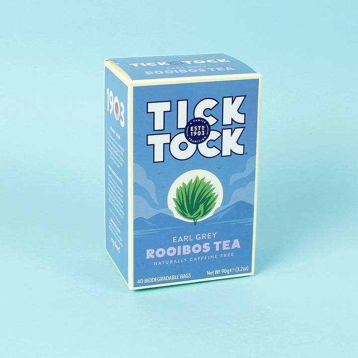 Tick Tock Earl Grey Rooibos Tea - 40 Bags