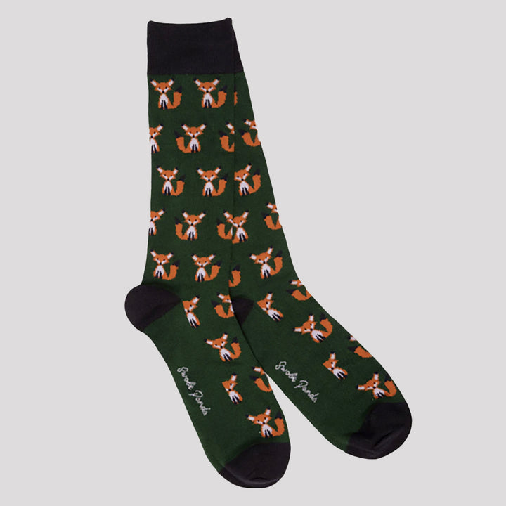Mr Fox Bamboo Socks - Shoe Size 7-11