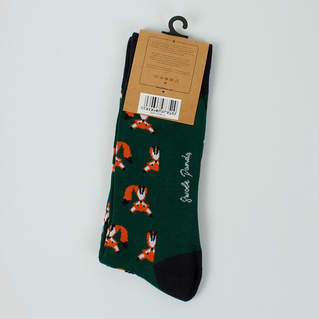 Mr Fox Bamboo Socks - Shoe Size 7-11