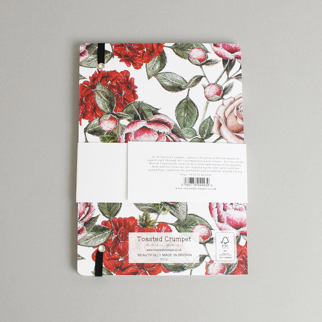 In Full Bloom A5 Notebook