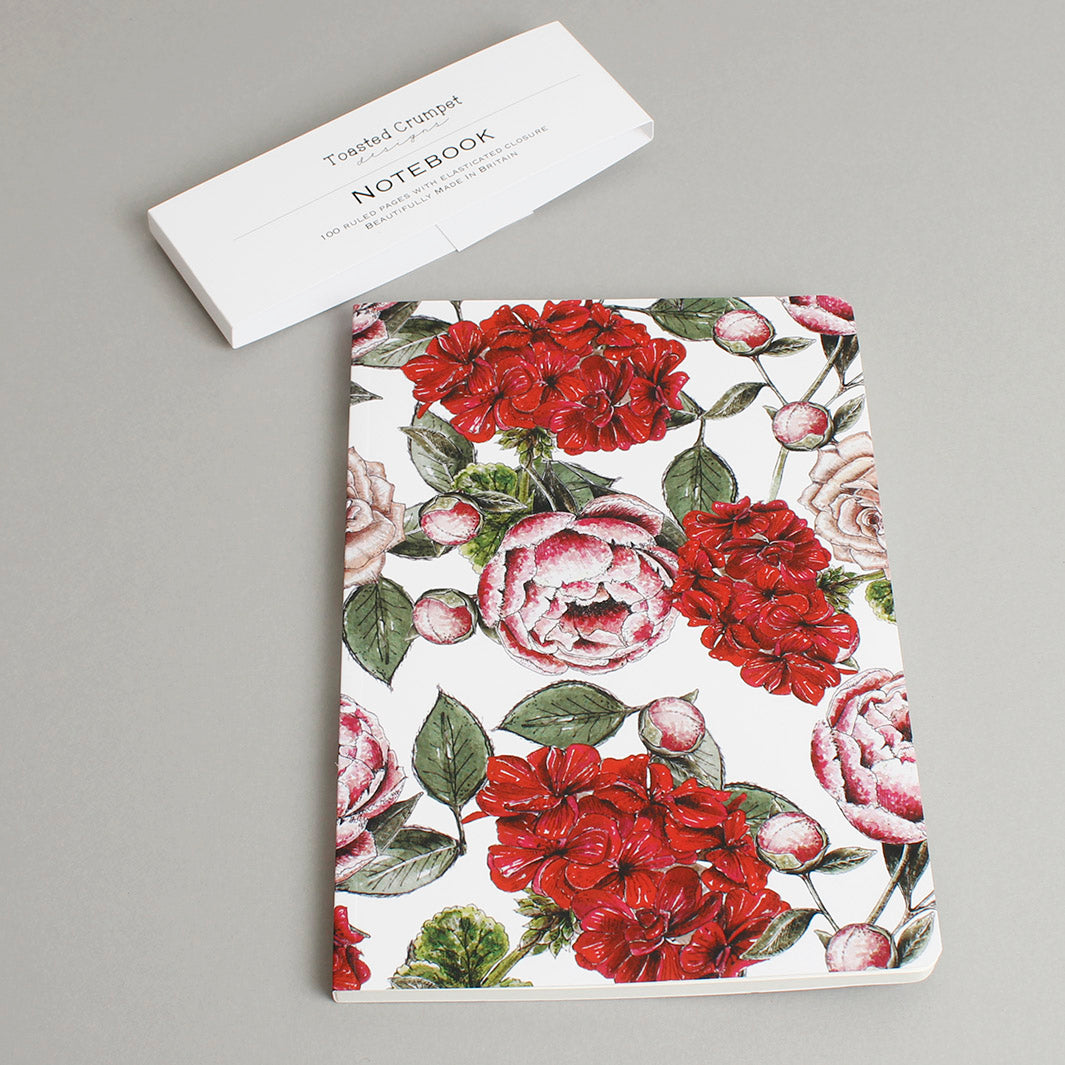 In Full Bloom A5 Notebook