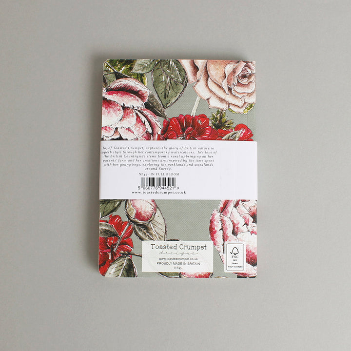 In Full Bloom A6 Notebook