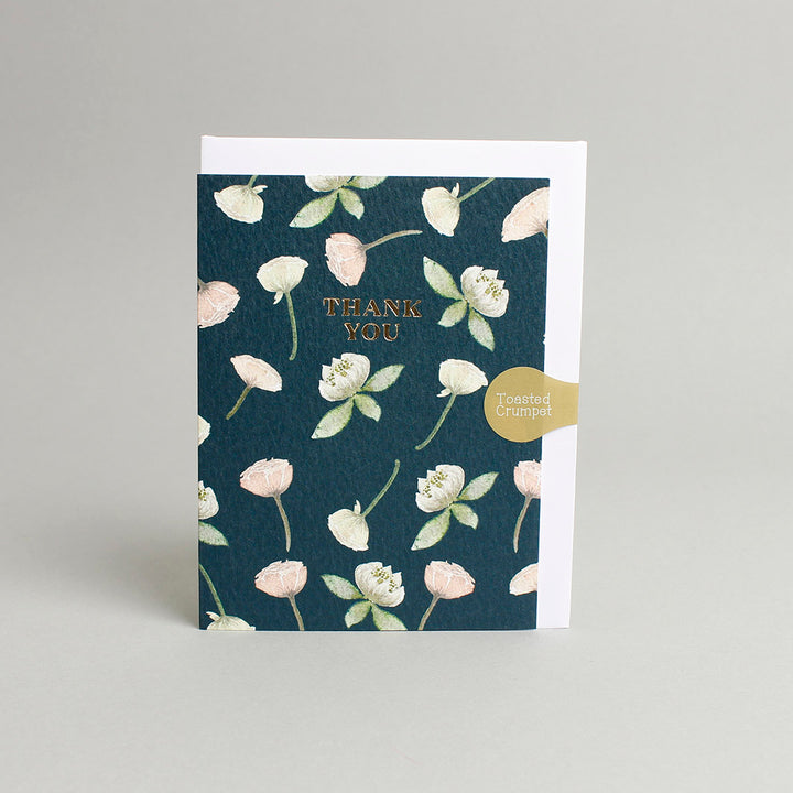 Waterlilies 'Thank You' Mini Card