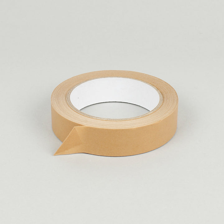 Adhesive Paper Tape - Brown - 25mm x 50m