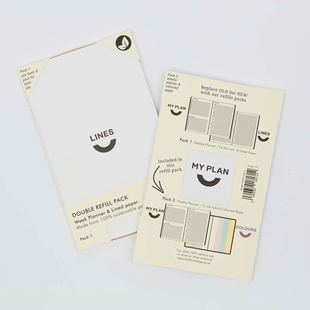 Refill Pack for Journal & Weekly Planner