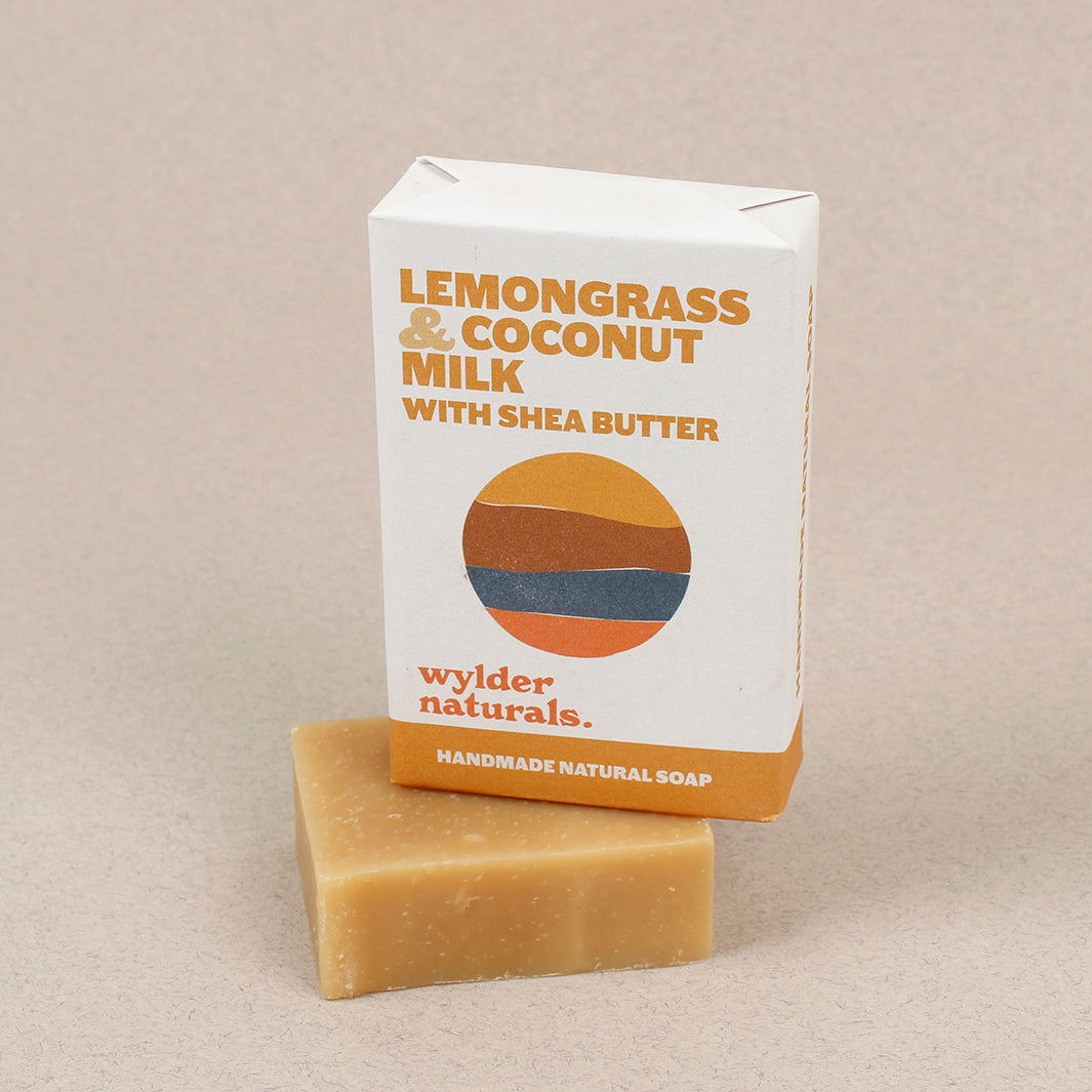 Natural Soap Bar - Lemongrass & Coconut Milk with Shea Butter